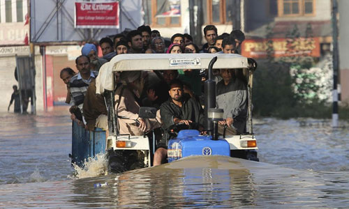 Cận cảnh lũ lớn nhất ở Ấn Độ, Pakistan trong 50 năm