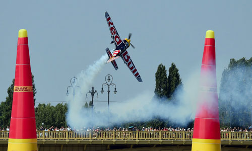 Ngoạn mục Cuộc đua máy bay Red Bull ở Hungary 