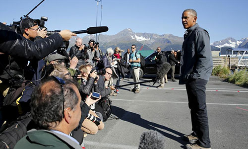 Trải nghiệm thú vị ở Alaska của Tổng thống Obama