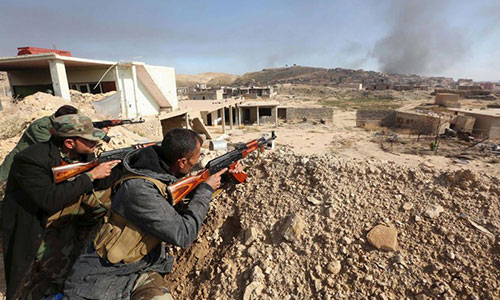 Chùm ảnh dân quân người Kurd tấn công IS ở Sinjar