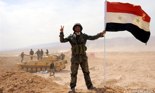 Chùm ảnh mới binh sỹ Syria trên chiến trường đánh IS