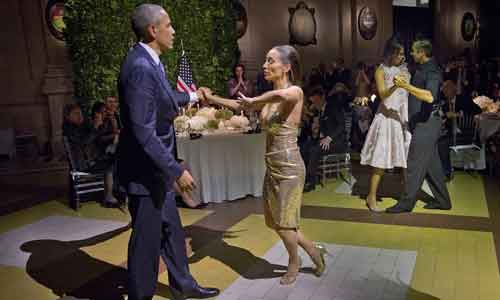 Tổng thống Obama trổ tài nhảy Tango ở Argentina