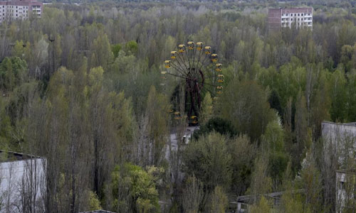 Ảnh: Vết tích thời gian ở thị trấn Pripyat sau thảm họa Chernobyl