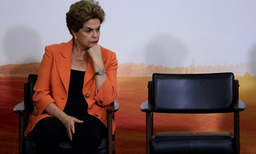 Đương kim Tổng thống Brazil Rousseff qua ảnh Reuters