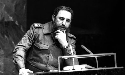 Ảnh thời trẻ đầy nhiệt huyết của lãnh tụ Cuba Fidel Castro