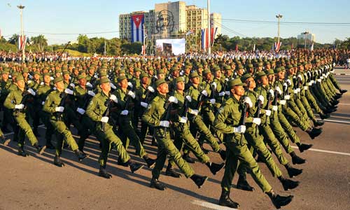 Chùm ảnh lễ diễu hành ở Cuba