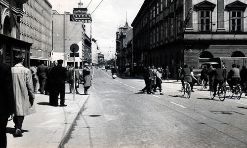 Ảnh về Thủ đô Ljubljana, Slovenia đầu thập niên 1960 