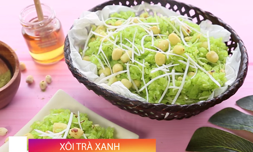 Video: Cách nấu xôi trà xanh lạ vị, cực ngon miệng