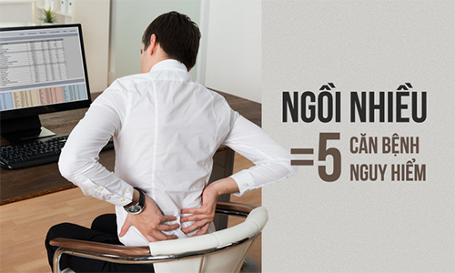 Video: Ngồi 10 tiếng/ngày sẽ “nuôi lớn” 5 bệnh nguy hiểm