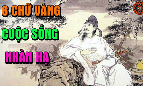 Video: 6 chữ vàng giúp bạn sống ung dung nhàn hạ cả đời