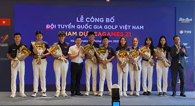 Video: Lộ diện đội hình của Tuyển golf Việt Nam dự SEA Games