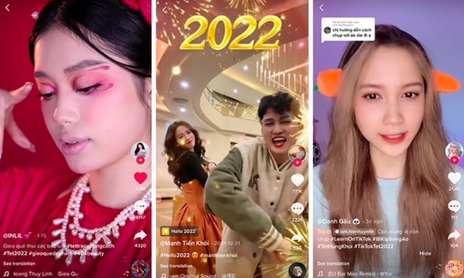 Điểm lại những xu hướng “hot” nhất Tiktok năm 2022