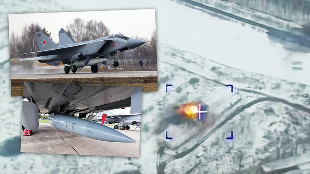 MiG-31 và tên lửa Kinzhal làm tê liệt việc sản xuất đạn pháo của Ukraine