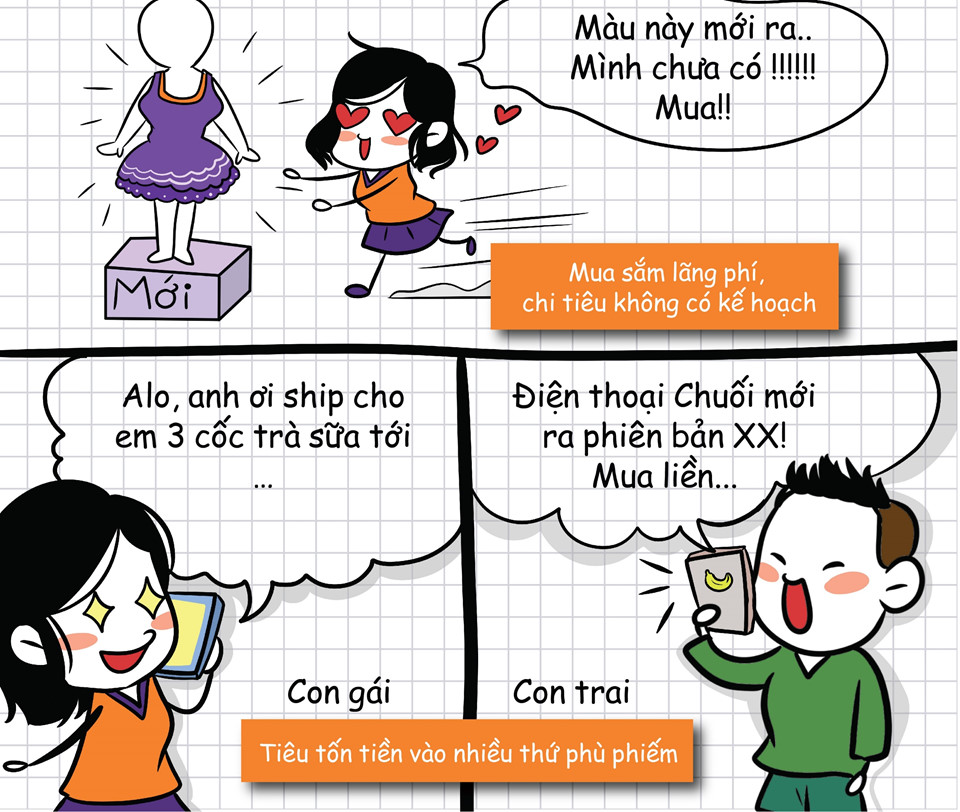 3 lý do khiến giới trẻ dễ bị ‘cháy túi’