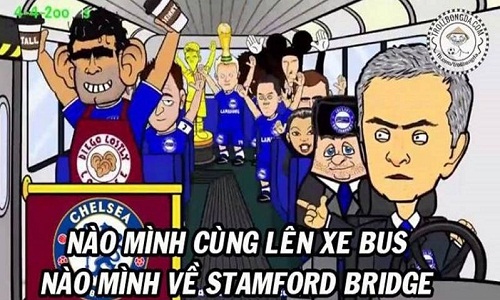 Ảnh chế: Con đường Mourinho đưa Chelsea đến chức vô địch