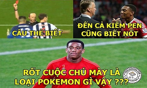 Ảnh chế bóng đá: Martial giống pokemon, Lingard muốn làm “thợ nhuộm“