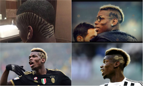 “Sao mai” Paul Pogba và những kiểu tóc cực dị