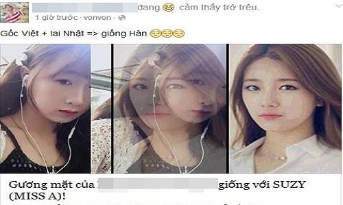 Dân mạng Việt hí hửng khoe “mình giống ngôi sao“