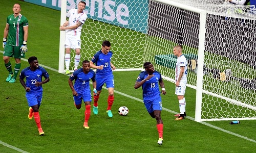 Euro 2016 Pháp 5 - 2 Iceland: Bữa tiệc bàn thắng