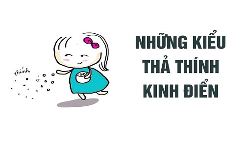 Các kiểu “thả thính” thường thấy của cô nàng thời đại @