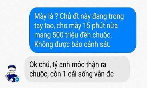 Phong trào dựng chuyện bị bắt cóc để nhắn tin thử người yêu