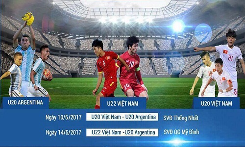 ĐT Việt Nam mời Argentina “luyện giò” trước thềm U20 World Cup