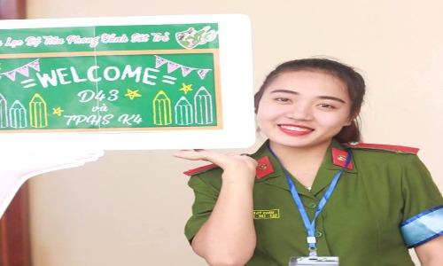 Nữ sinh Học viện Cảnh sát tài sắc vẹn toàn 