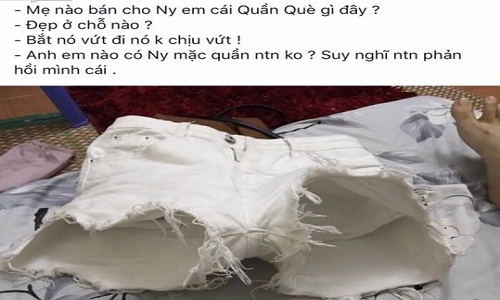 Chàng trai phát điên đòi đốt nhà vì bạn gái mặc quần rách