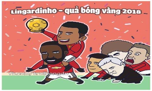 Ảnh chế bóng đá: Lingard được “suy tôn” làm thánh