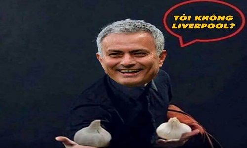 Ảnh chế bóng đá: Mourinho khiến Liverpool “ngỏm củ tỏi“