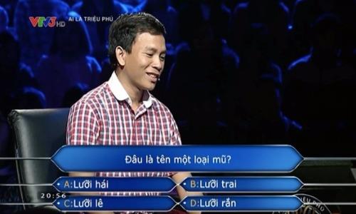 Những câu hỏi quái đản làm khó người chơi “Ai là triệu phú“