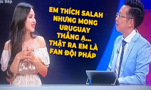 Dân mạng nói gì việc VTV “lạm dụng” đưa hot girl bình luận World Cup?