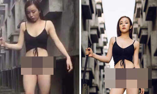 Phát hoảng với bức ảnh chưa qua photoshop của “hot girl ngủ gật” Hưng Yên