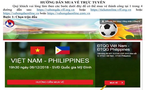 Dân tình rục rịch trước giờ bán vé trận bán kết AFF Cup 2018