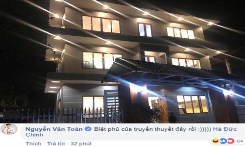 Choáng với biệt thự "2 tỷ" mới xây của Đức Chinh ở Phú Thọ