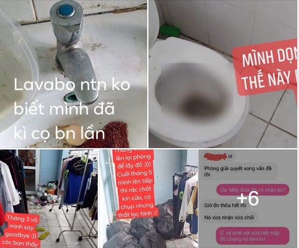 Rùng mình với phòng ký túc xá bẩn như bãi rác của nhóm nữ sinh