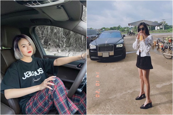 Gái xinh đọ dáng với Rolls Royce, tưởng ai hóa người quen cầu thủ