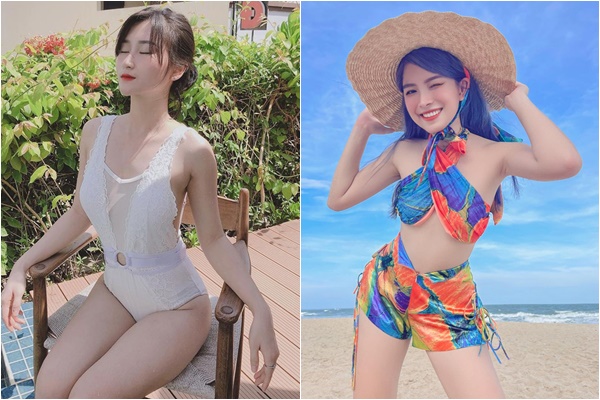 Hội gái xinh yêu cầu thủ Việt khoe dáng nóng bỏng với bikini