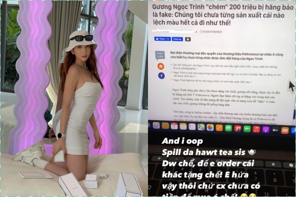 Ngọc Trinh bị tố "chơi" gương fake, fanboy số một có động thái lạ