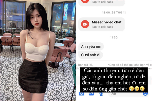 Bị "quấy rối" nữ streamer tuyên bố "sợ đàn ông gần chết"