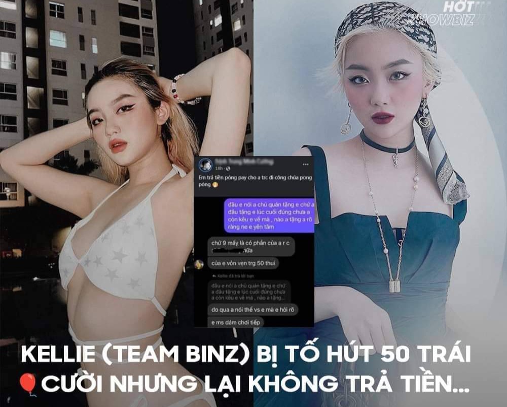 Nữ rapper Kellie dính lùm xùm chất kích thích, quỵt tiền gây xôn xao?