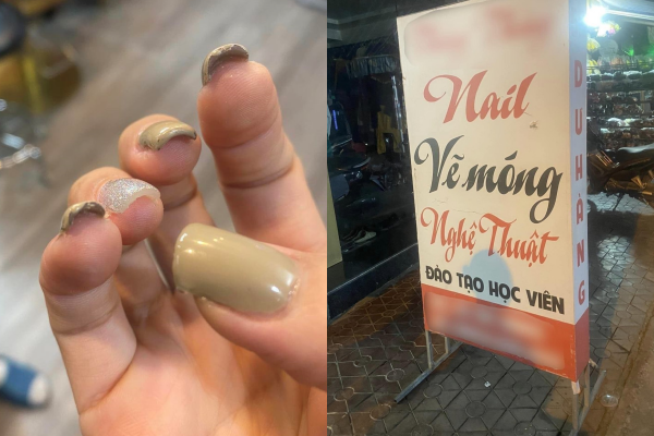 Làm nail không nhìn giá, cô gái nhận cái kết "khóc thét"