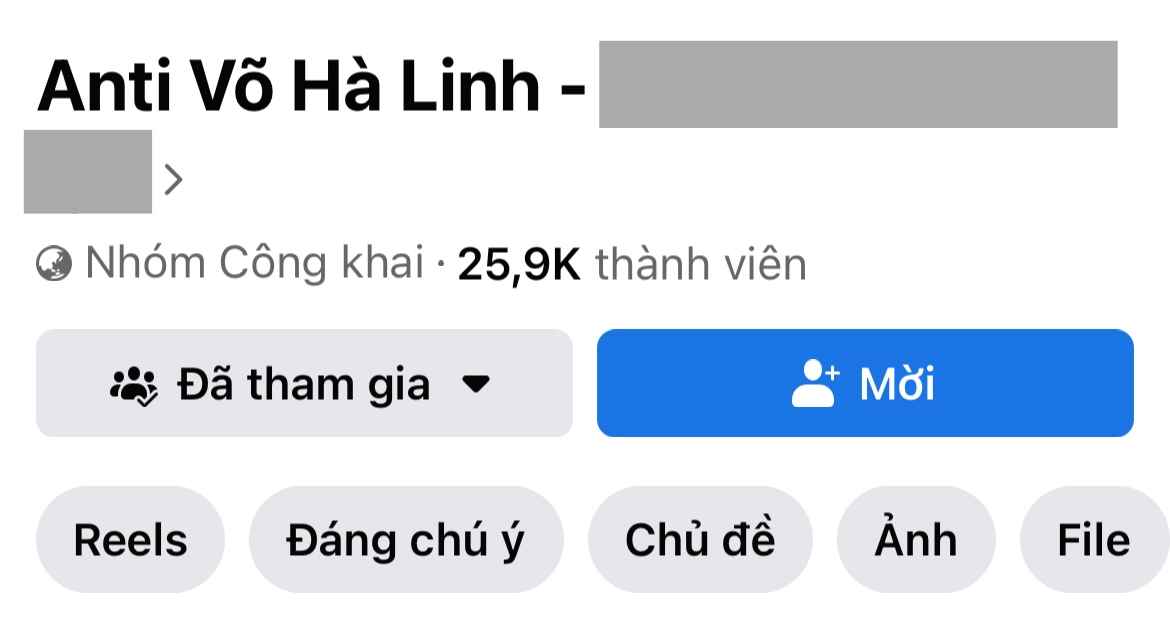 Xuất hiện nhóm antifan Võ Hà Linh, 1 ngày hàng nghìn người follow