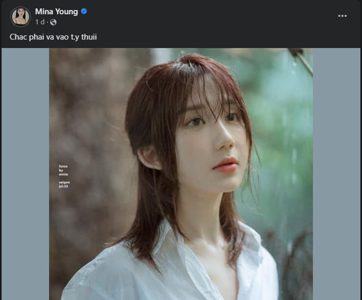 Thả thính "ngọt như mía lùi", "cô giáo" Mina Young “đốn tim” dân mạng