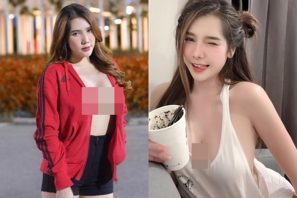 Hot girl Thái Lan táo bạo khoe ảnh vòng 1 nhức nhối giữa đường