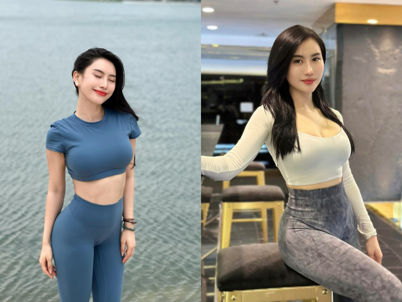 "Hot girl phòng gym" Trang Lê khoe body "đồng hồ cát" sau sinh