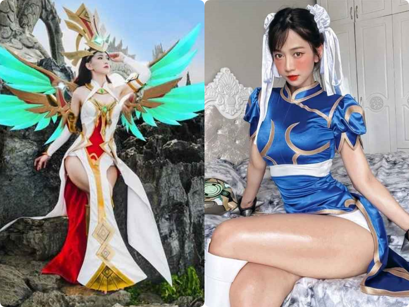 Lê Bống từng có màn cosplay tướng game cực "cháy" trước khi thành MC