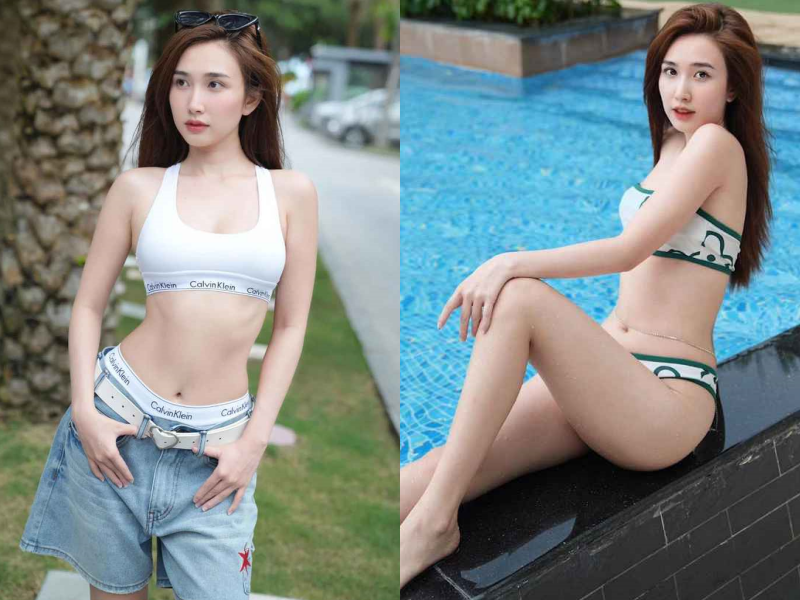 Tình cũ thủ môn Bùi Tiến Dũng khoe body nóng hơn mùa hè