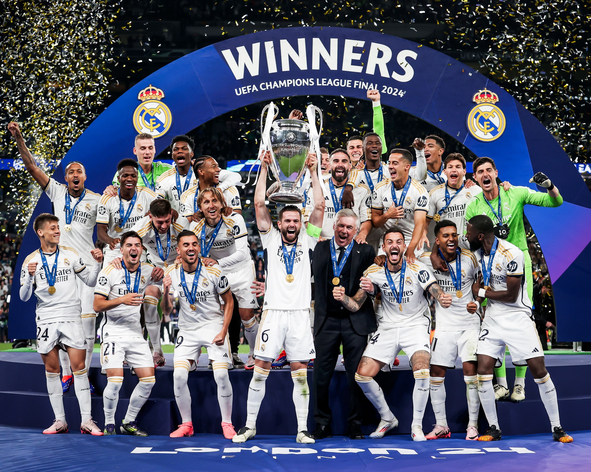 Vô địch UEFA Champions League, Real Madrid tạo kỷ lục vô tiền khoáng hậu