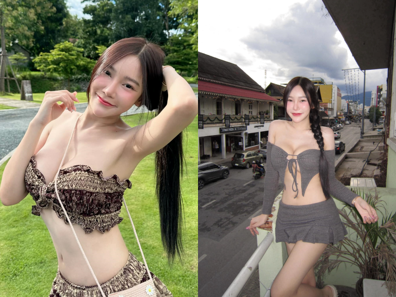 Nghiện mặc đồ khoe thân, hot girl Thái Lan tạo sự phản cảm